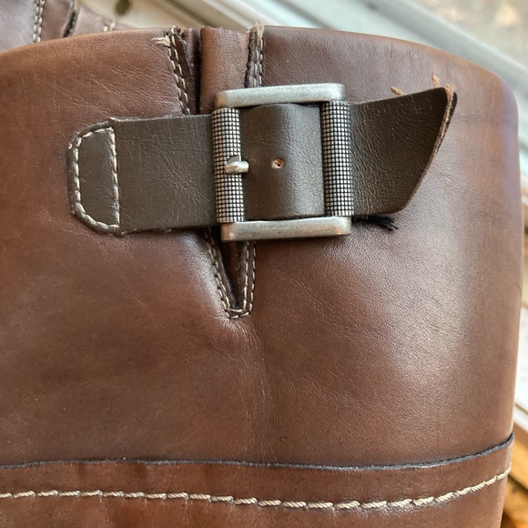 Brown Rieker 74385 Sybille 85 High Boots Size 38 (7) EUC - Picture 11 of 12